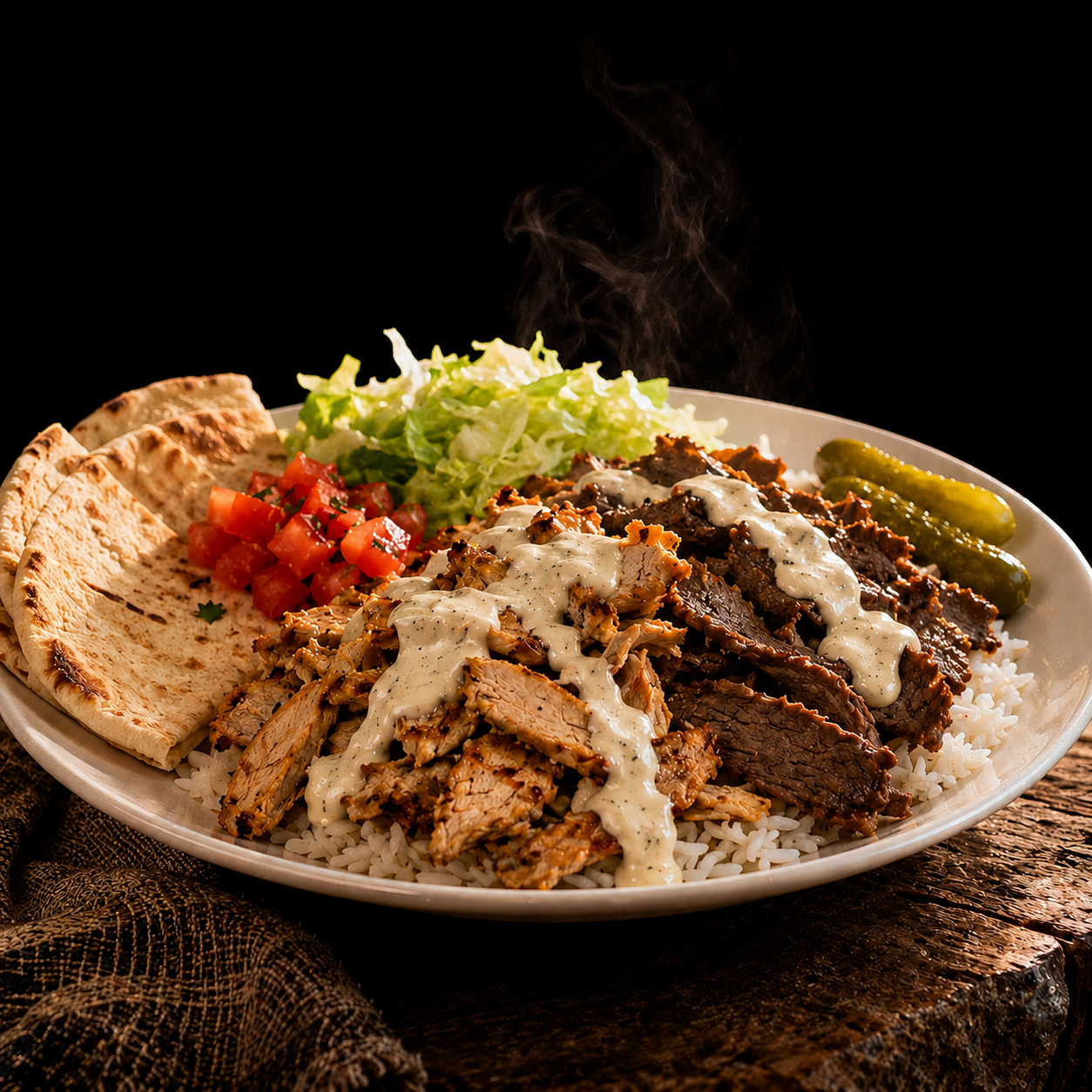 Fadi's Shawarma Plate